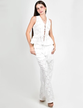 Conjunto Roman Fashion de algodón para mujer