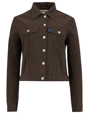 Chamarra denim Indicum Denim de mezclilla para mujer