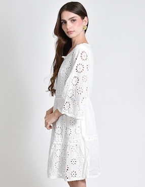 Vestido a la rodilla casual Roman Fashion para mujer