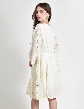 Vestido arriba de la rodilla casual Roman Fashion para mujer
