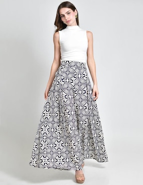 Pantalón relaxed Roman Fashion amplio para mujer
