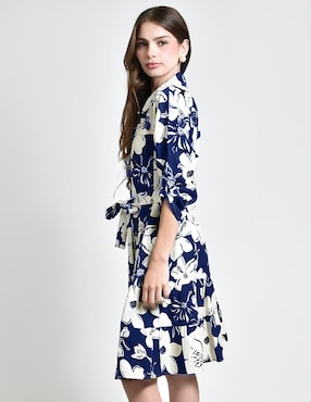 Vestido arriba de la rodilla casual Roman Fashion para mujer