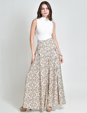 Pantalón relaxed Roman Fashion amplio para mujer