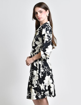 Vestido arriba de la rodilla casual Roman Fashion para mujer