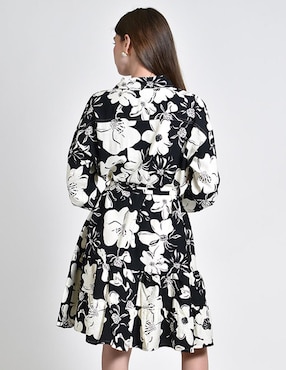 Vestido arriba de la rodilla casual Roman Fashion para mujer