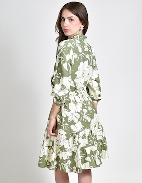 Vestido a la rodilla casual Roman Fashion para mujer