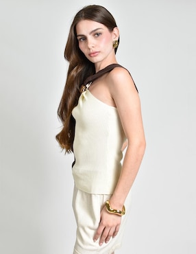 Blusa de tirantes Roman Fashion para mujer