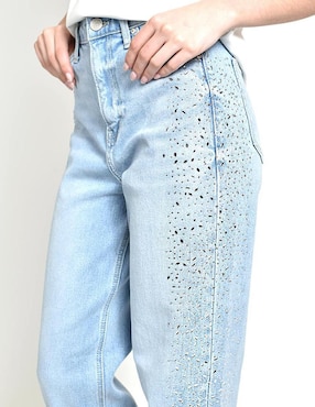 Jeans straight cintura alta Roman Fashion para mujer