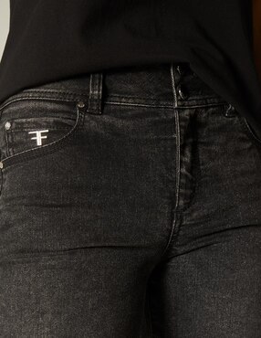 Jeans bota cintura Studio F Miner para mujer