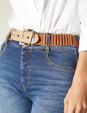 Jeans skinny cintura Studio F Zurich para mujer