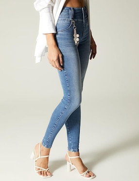 Jeans cintura alta Studio F New Caribe para mujer