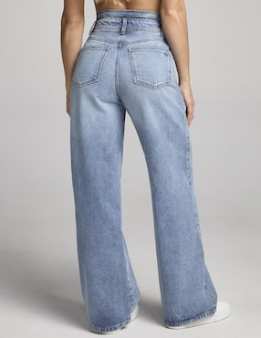 Jeans wide leg cintura alta Seven Jeans relax para mujer