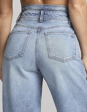 Jeans wide leg cintura alta Seven Jeans relax para mujer