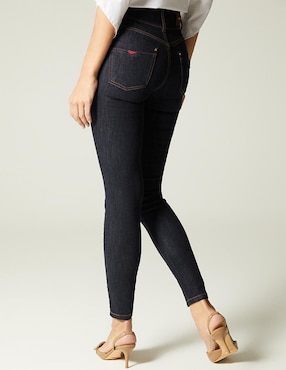 Jeans skinny cintura alta Studio F Akora para mujer