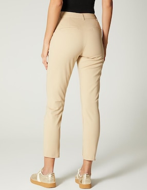 Pantalón chino Studio F slim para mujer
