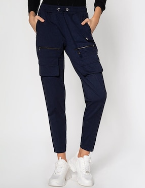 Pantalón jogger Studio F slim para mujer