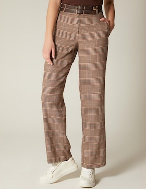 Pantalón Studio F straight para mujer