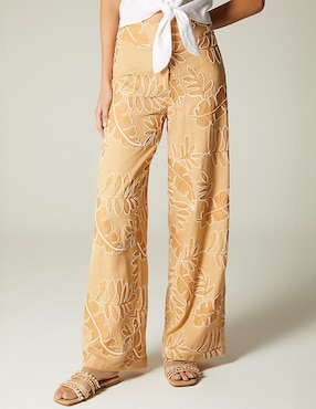 Pantalón relaxed Studio F palazzo para mujer