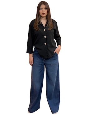 Camisa Yaretni Moda manga 3/4 para mujer