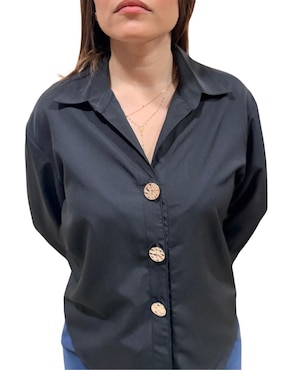 Camisa Yaretni Moda manga 3/4 para mujer