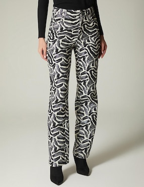 Pantalón Studio F straight para mujer