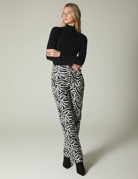 Pantalón Studio F straight para mujer