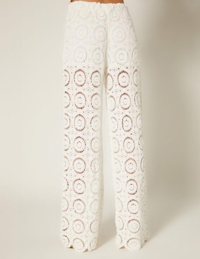 Pantalón relaxed Studio F palazzo para mujer