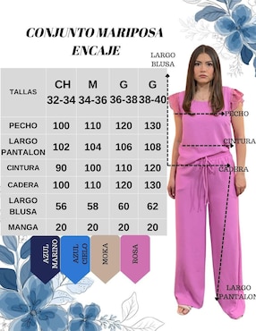 Conjunto Yaretni Moda para mujer
