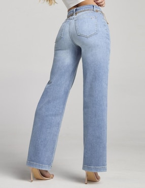 Jeans straight cintura alta Seven Jeans para mujer