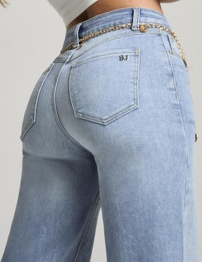 Jeans straight cintura alta Seven Jeans para mujer
