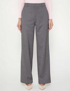 Pantalón Studio F straight para mujer