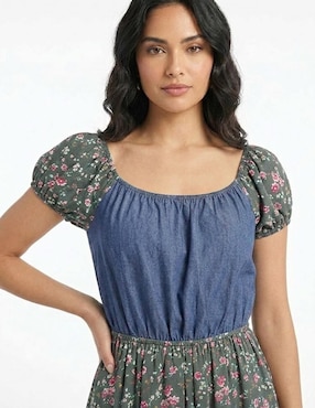 Vestido largo casual Angelozano para mujer