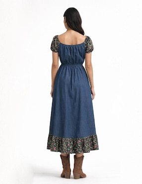 Vestido largo casual Angelozano para mujer