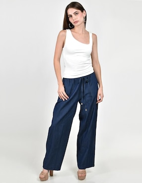 Blusa Roman Fashion sin manga para mujer