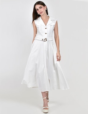 Vestido midi casual Roman Fashion para mujer