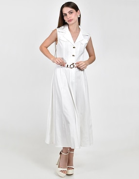 Vestido midi casual Roman Fashion para mujer
