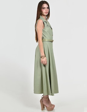 Vestido midi casual Roman Fashion para mujer