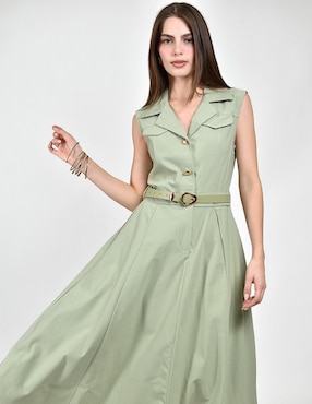 Vestido midi casual Roman Fashion para mujer