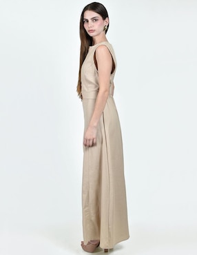 Vestido maxi casual Roman Fashion para mujer