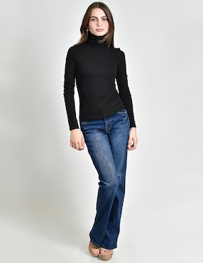 Blusa Roman Fashion manga larga para mujer