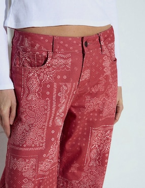 Jeans slim corte cintura Renatta&Go para mujer