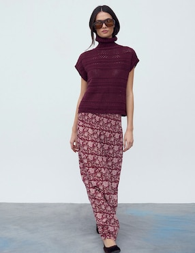 Falda larga Renatta&Go a la cintura