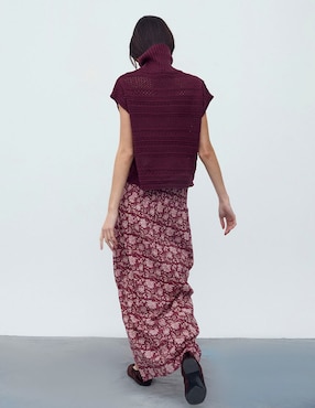 Falda larga Renatta&Go a la cintura