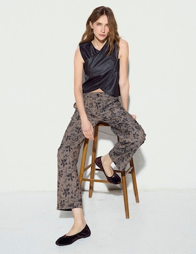 Pantalón Renatta&Go regular para mujer