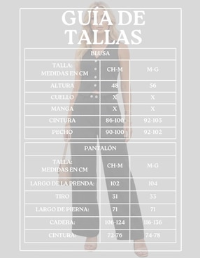 Conjunto Malabis para mujer