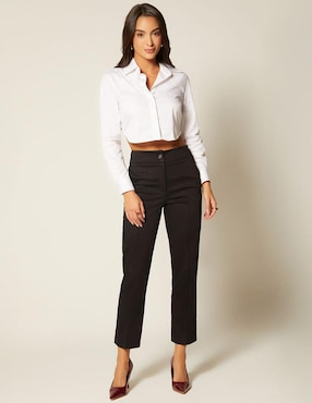 Blusa Studio F manga larga para mujer