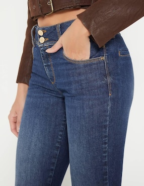 Jeans skinny cintura Studio F Bangkok para mujer