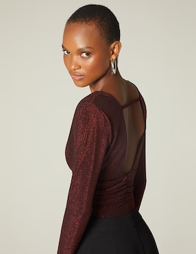 Body Studio F escote profundo para mujer