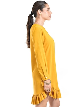Vestido a la rodilla casual Roman Fashion para mujer