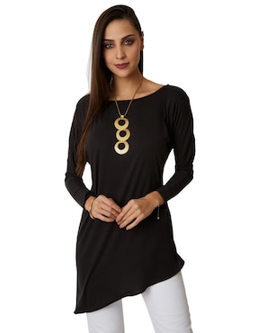 Blusa Beatriz Meade Manga Larga Para Mujer